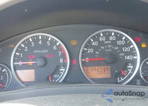 2005 Nissan Pathfinder Se z USA, uszkodzony, nr VIN 5N1AR18W45C750351